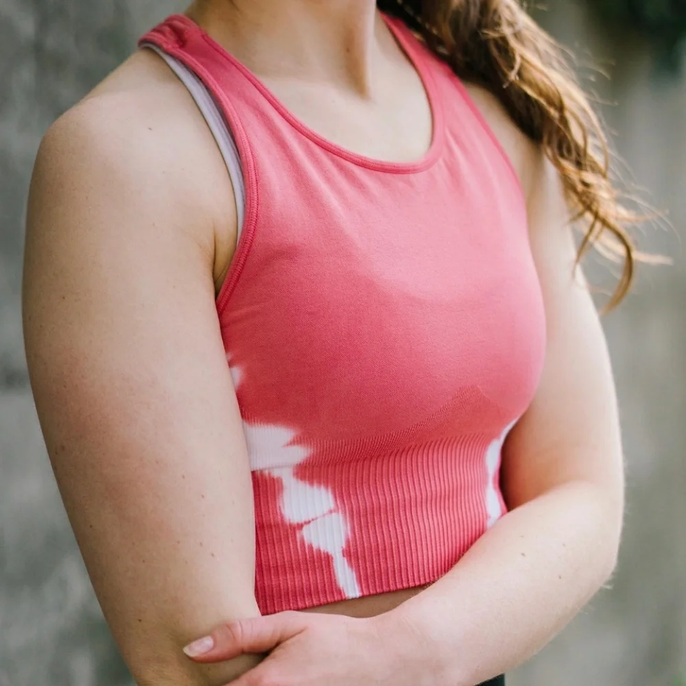 Zyia 904 pink Hendrix halter top - Picture 1 of 5